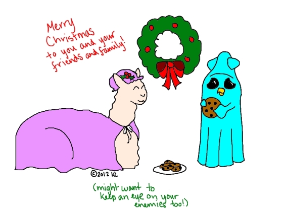 Christmas with the Landsquid and the Alpaca